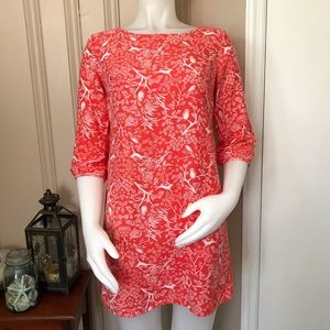 Old Navy Orange and White Sheath Sz SP